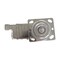 Vestil Thermoplastic Rubber Swivel With Total Brake Caster 8 In. Diameter x 2 In. Width 675 lb Gray CST-E-SS-8X2TPR-SWTB - alternate 3